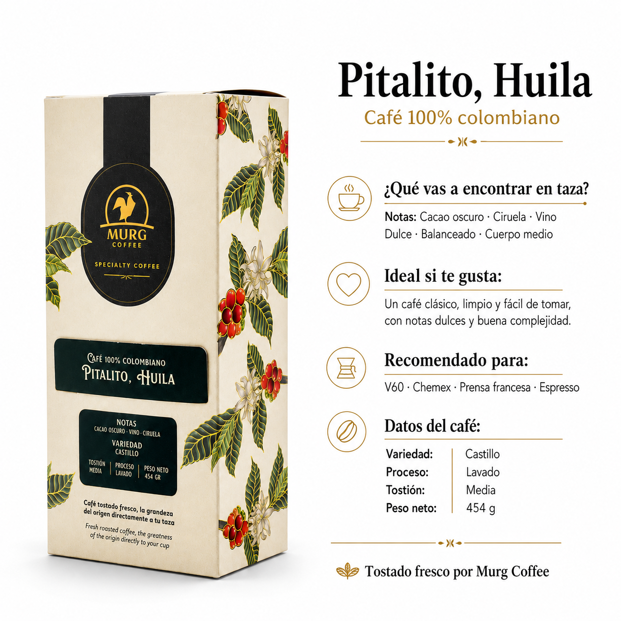 Pitalito Huila Lavado